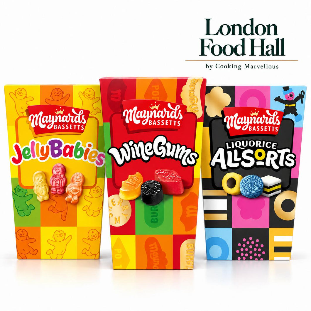 Maynards Bassetts British Sweets Trio 900g – Three Classics, One Sweet Little Treat!