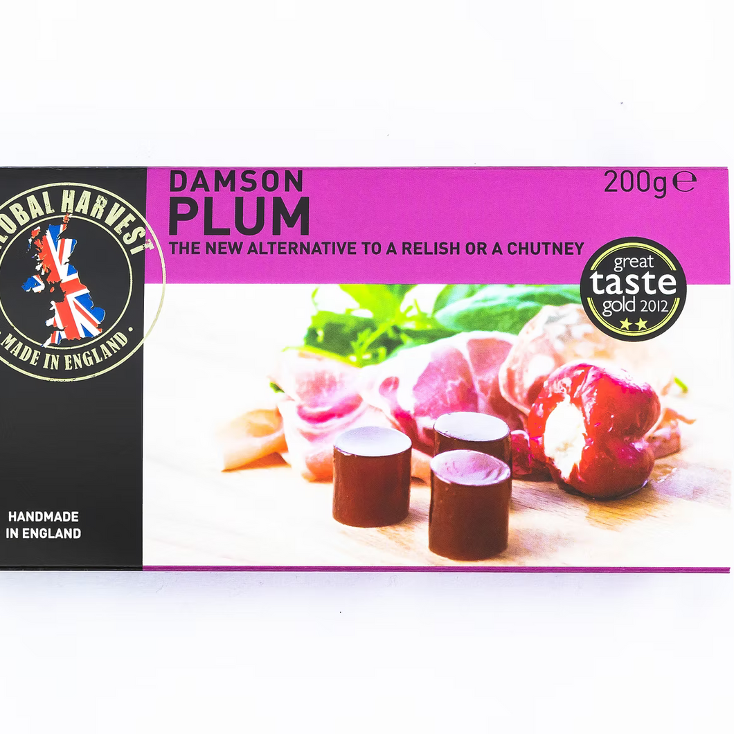 Global Harvest Damson Plum Fruit for Cheese 200g