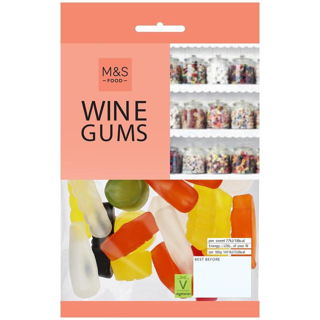 Marks Spencer Wine Gums 225g London Food Hall Marks Spencer Wine Gums 225g London Food Hall