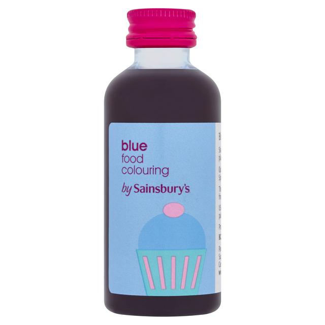 Sainsbury's Blue Food Colouring, 60ml