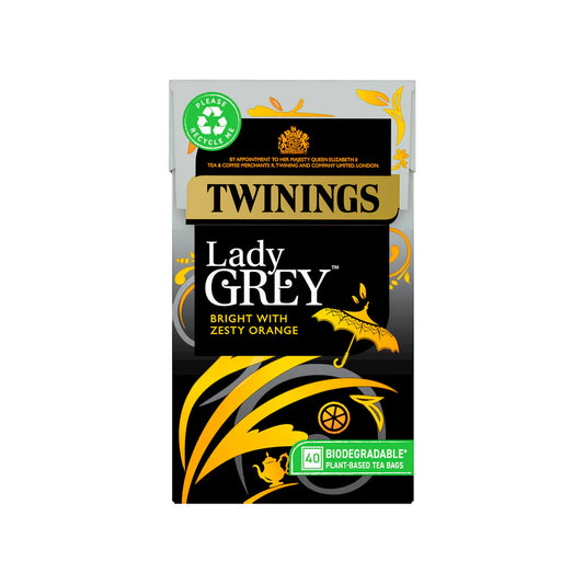 Twinings 40 Lady Grey Teabags 100G