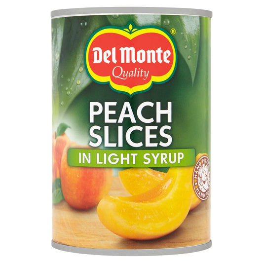 Del Monte Peach Slices In Light Syrup 420G