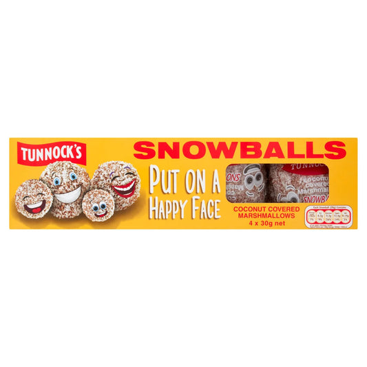 Tunnock's Snowballs 4 Pack 100G