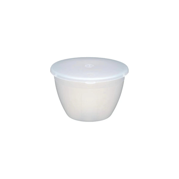 Plastic Pudding Basin and Lid, 570ml - Perfect for Christmas Puddings