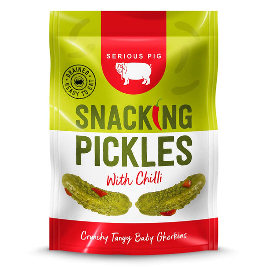Serious Pig Snacking Pickles With Chilli 40G