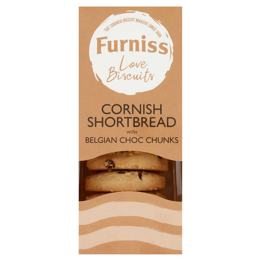 Furniss Cornish Shortbread With Belgian Choc Chunks 200G