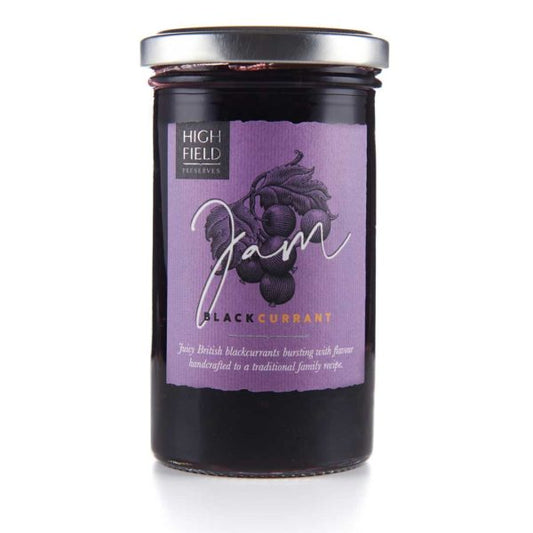 Highfield Preserves Blackcurrant Jam 320G