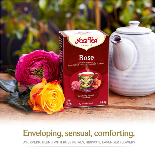 Yogi Tea Rose - 17 Teabags 34G