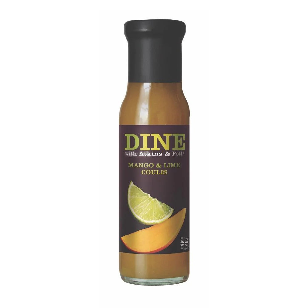 Atkins & Potts Mango & Lime Coulis 250G