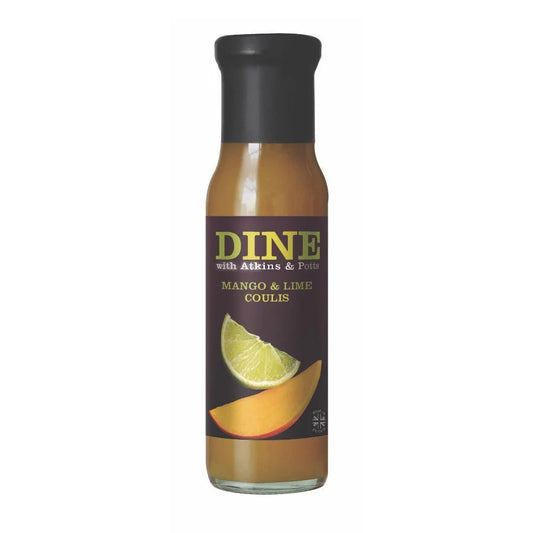 Atkins & Potts Mango & Lime Coulis 250G
