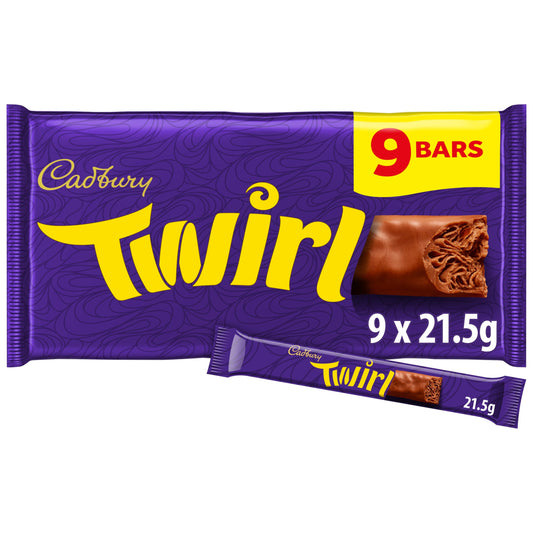 Cadbury Twirl 9 x 21.5g