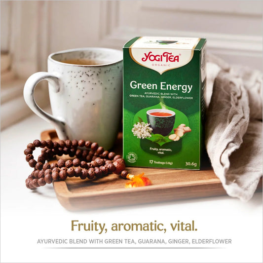 Yogi Tea Organic Green Energy Tea Bags 17 per pack