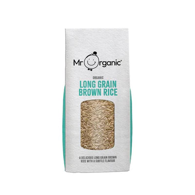 Mr Organic Long Grain Brown Rice 500G