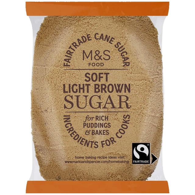 M&S Fairtrade Light Brown Soft Sugar, 500g