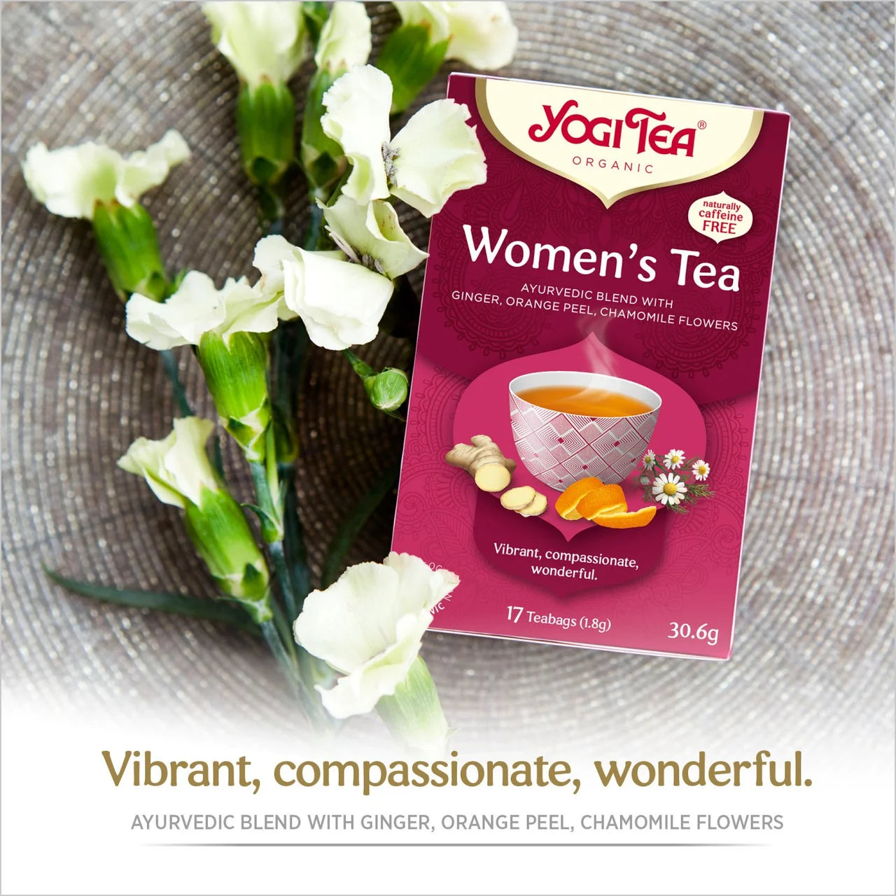 Yogi Tea Women's Energy - 17 Teabags 30.6g