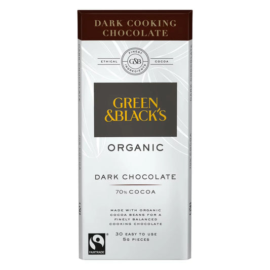 Green & Black's Organic Dark Cooks' Chocolate 70% Cocoa 150G