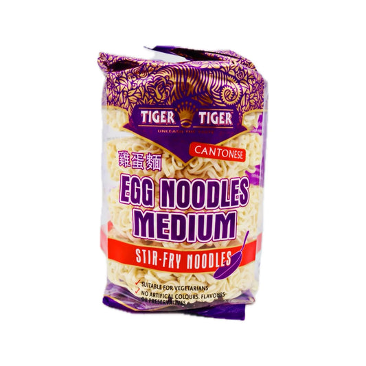 Tiger Tiger Egg Noodles - Medium 250G