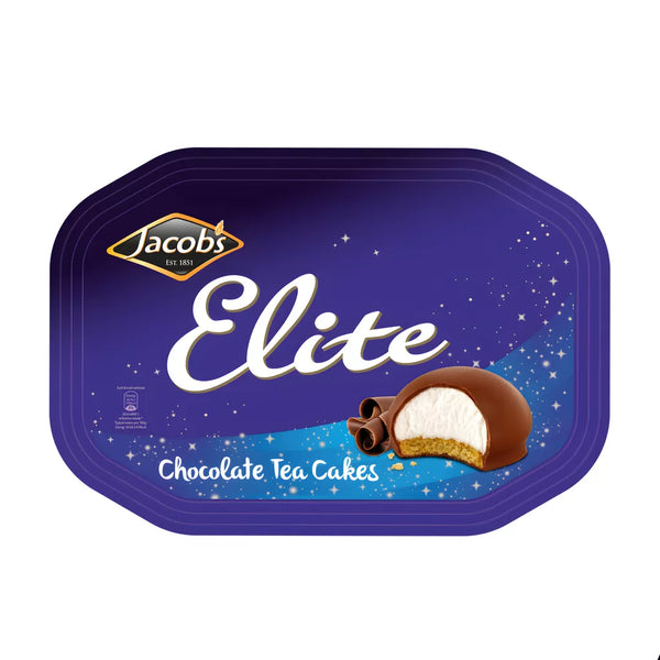 Elite Chocolate Teacakes Tub 500g