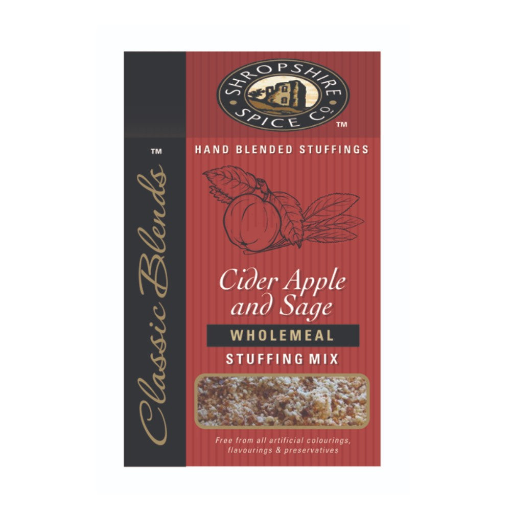 Shropshire Spice Co. Cider Apple & Sage Wholemeal Stuffing Mix 150G