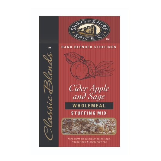 Shropshire Spice Co. Cider Apple & Sage Wholemeal Stuffing Mix 150G