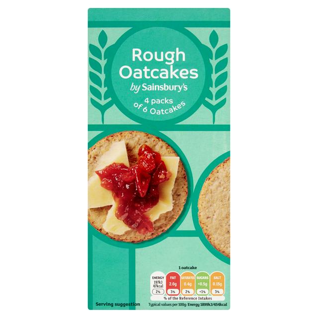 Sainsbury's Rough Oatcakes, 250g