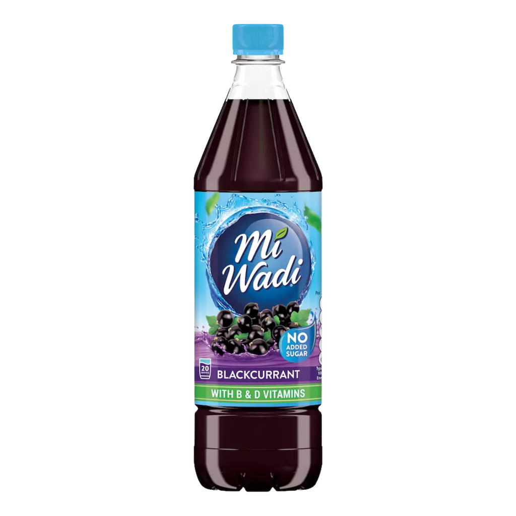 Miwadi Irish Blackcurrent Cordial 1ltr