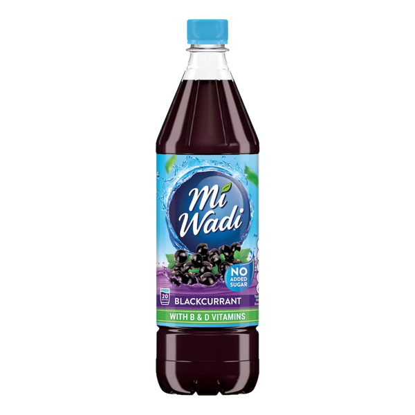 Miwadi Irish Blackcurrent Cordial 1ltr