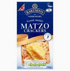 Rakusen's Flame Baked Matzo Crackers, 150g