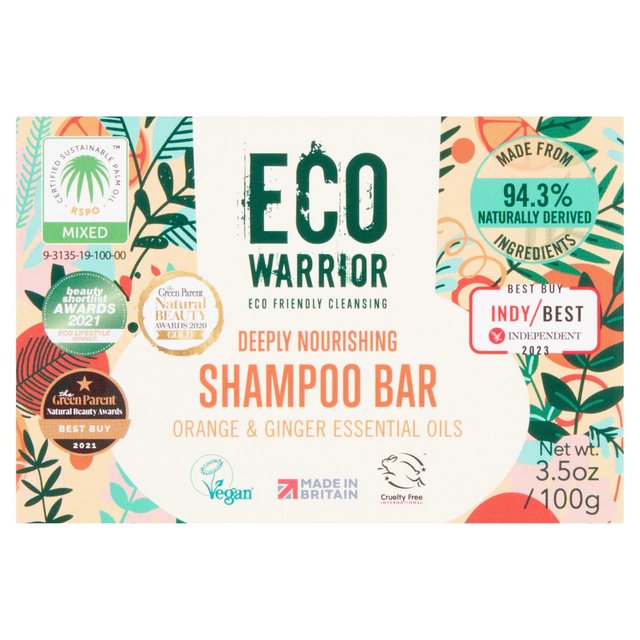 Eco Warrior Shampoo Bar 100g