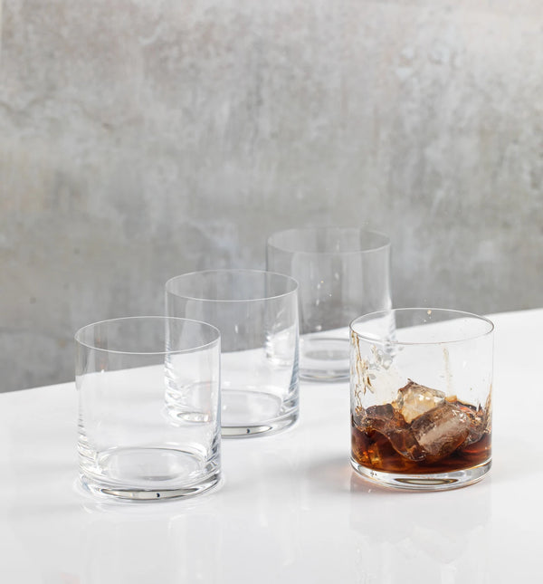 Mikasa Julie Set of 4 Double Old Fashioned Drinking Glasses 426ml
