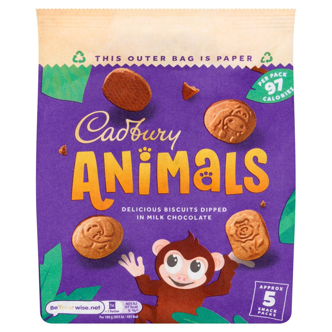 Cadbury Animals 5x19.9g
