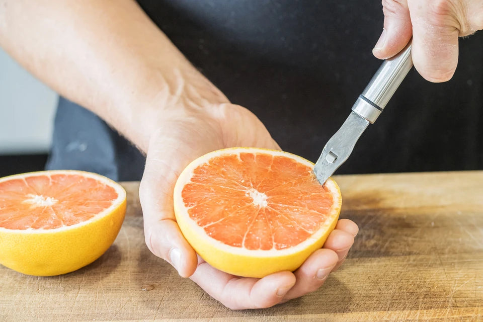 Oval Handled Stainless Steel Grapefruit Knife