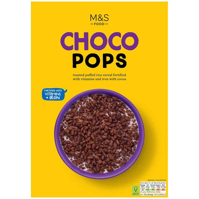M&S Choco Pops, 375g