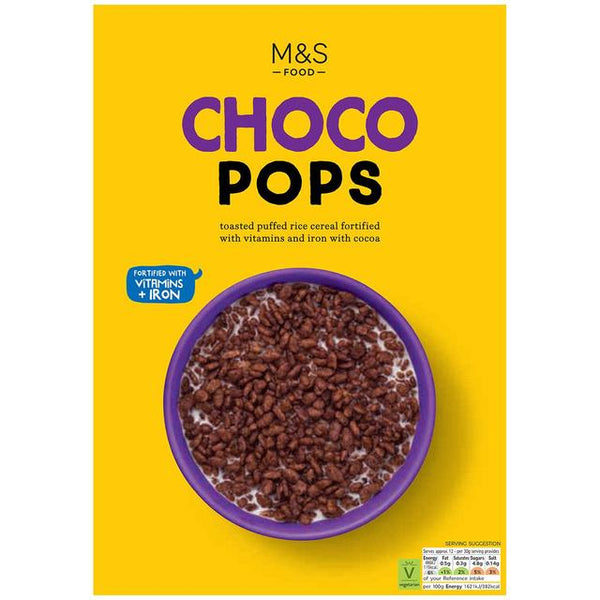 M&S Choco Pops, 375g