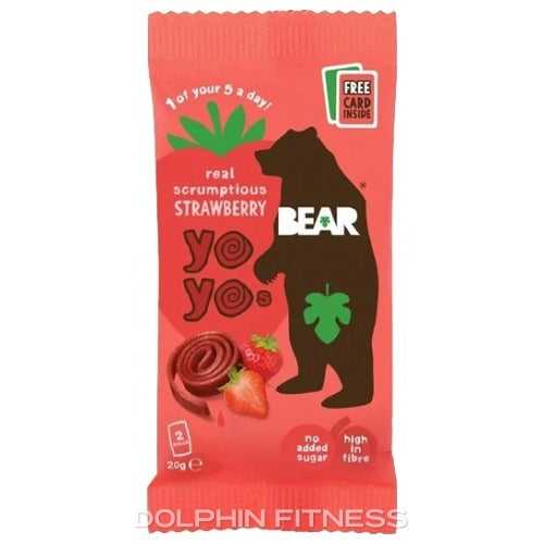 Bear Yoyos Pure Fruit - Strawberry 20G