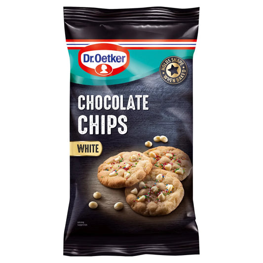 Dr. Oetker Chocolate Chips - White 100G