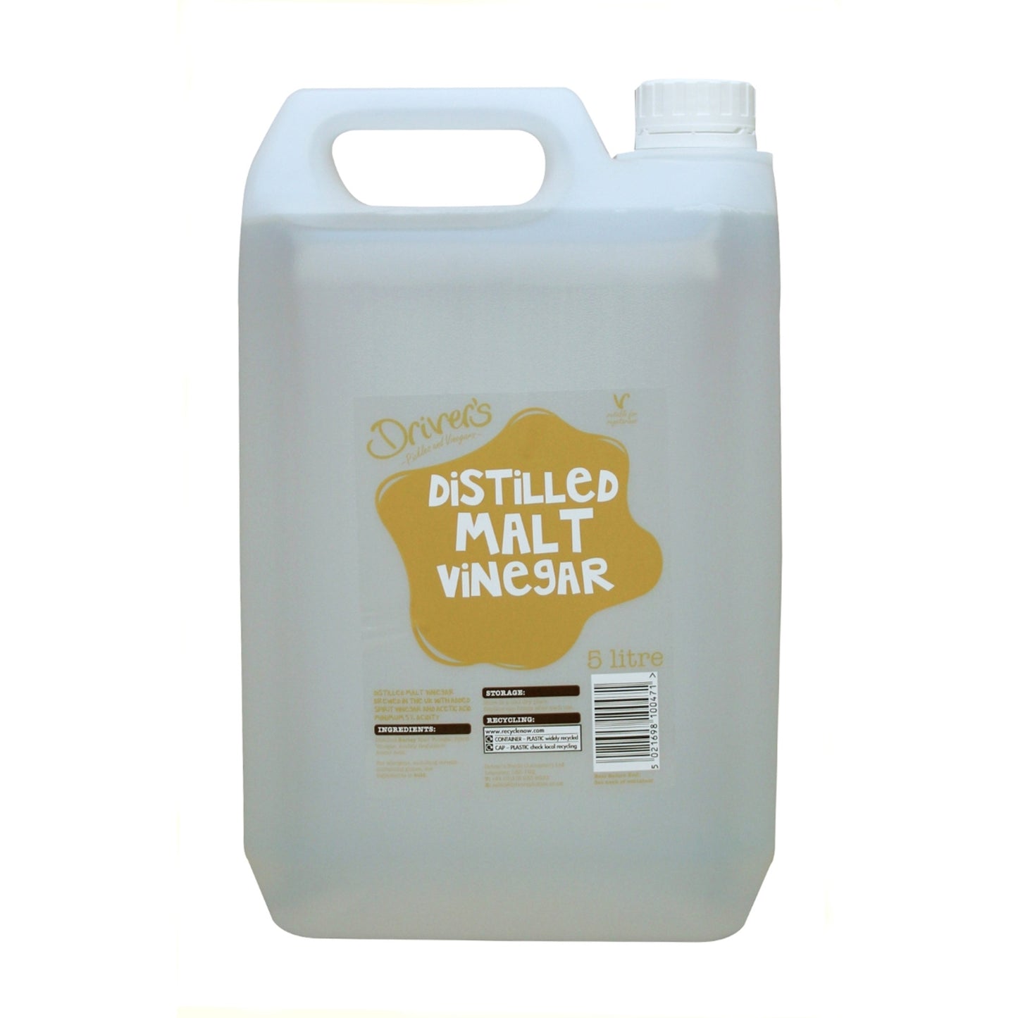 Drivers Distilled Malt Vinegar 5L