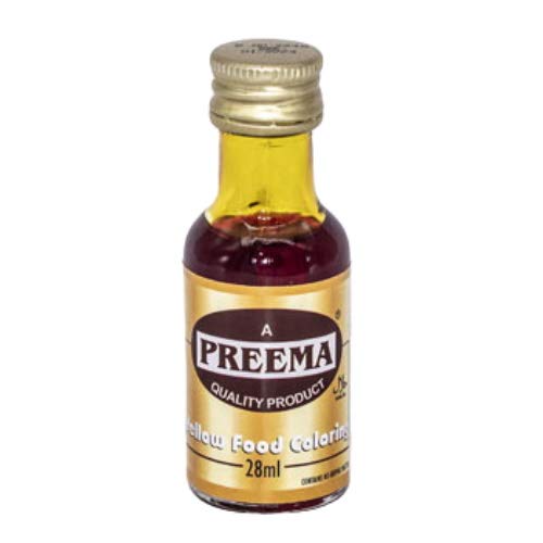 Preema Yellow Colouring 28Ml