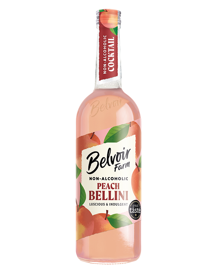 Belvoir Non-Alcoholic Peach Bellini 750ml