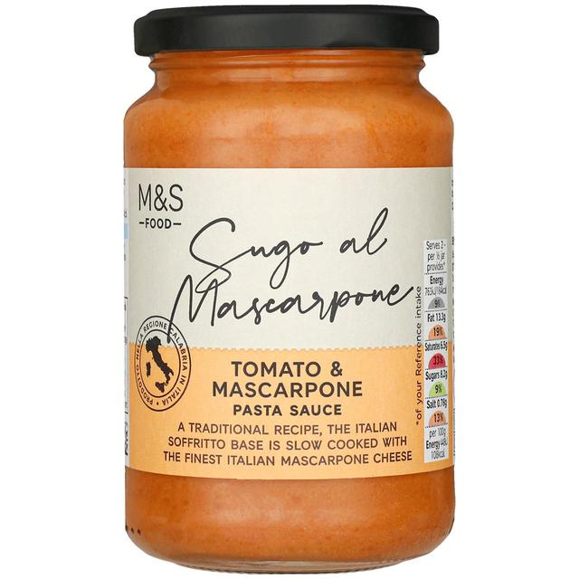 M&S Made In Italy Tomato & Mascarpone Pasta Sauce, 340g