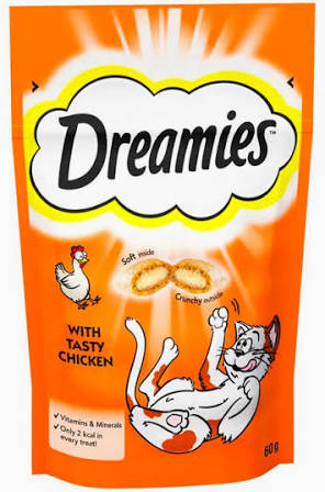 Dreamies Cat Treat Biscuits with Chicken 60g
