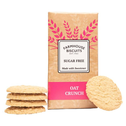 Farmhouse Biscuits Sugar Free Oat Crunch Cookies 150G