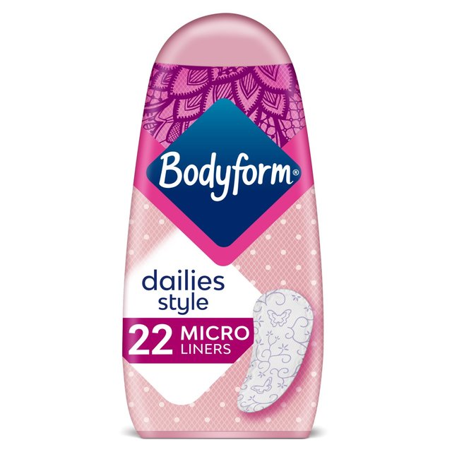 Bodyform Micro Pantyliners 22 Per Pack