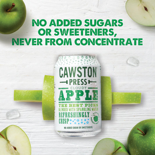 Cawston Press Sparkling Cloudy Apple Can 330Ml