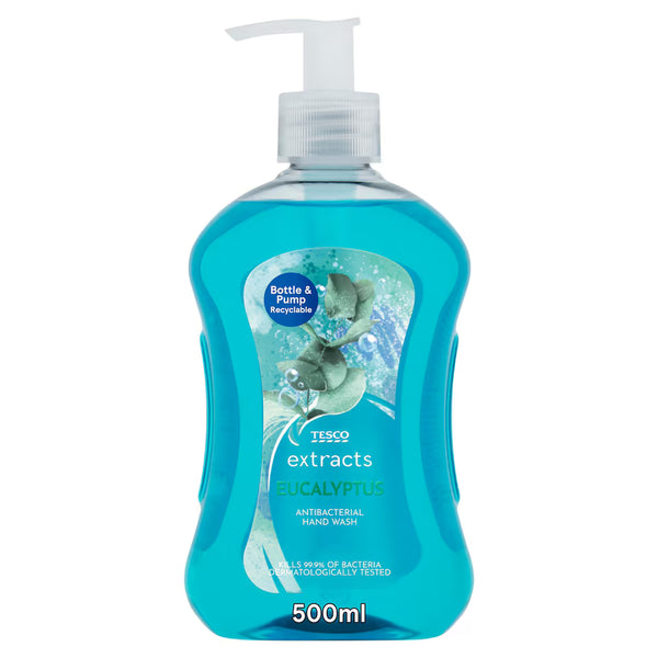 Tesco Extracts Eucalyptus Antibacterial Handwash 500Ml