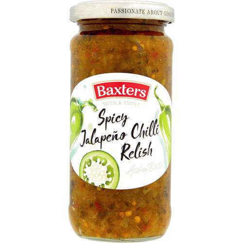 Baxters Spicy Jalapeno Chilli Relish 220g