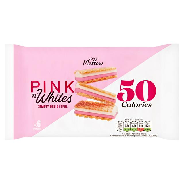 Caxton Pink 'N' Whites Wafers 85g