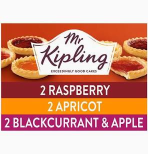 Mr Kipling Jam Tarts (6 per pack)