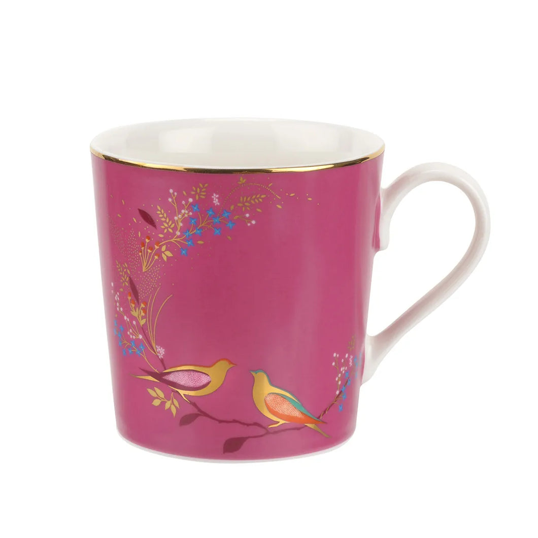 Portmeirion Sara Miller Chelsea Mug, Pink & Gold