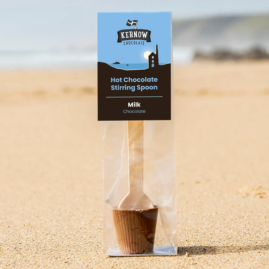 Kernow Chocolate Hot Chocolate Stirring Spoon - Milk 37G